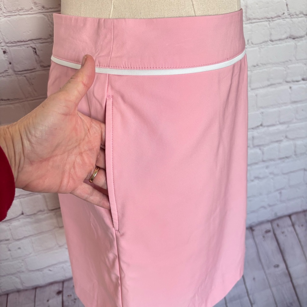 IZOD Sawgrass Candy Pink Scalloped Hem Golf Skort--NWT--10 - Picture 12 of 15
